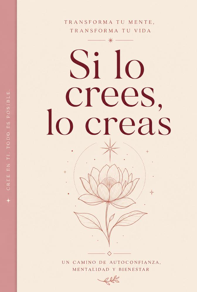 Portada del libro Si lo crees, lo creas